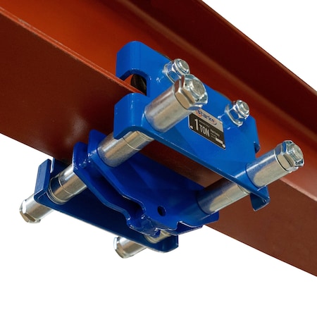 Starke Manual Low Headroom Push Trolley for  Hoists, Steel, 2,000 lb SPT100L